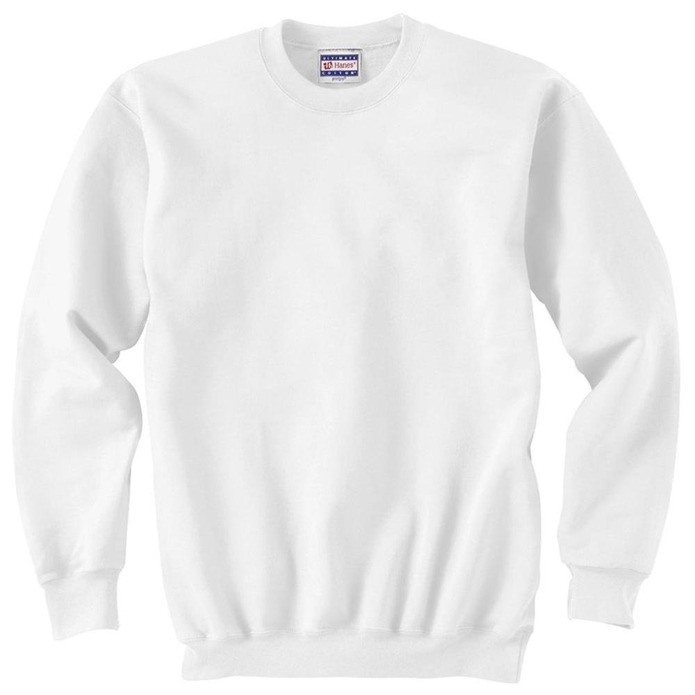10 Soft and Cool White Sweatshirts with Stylish Necks